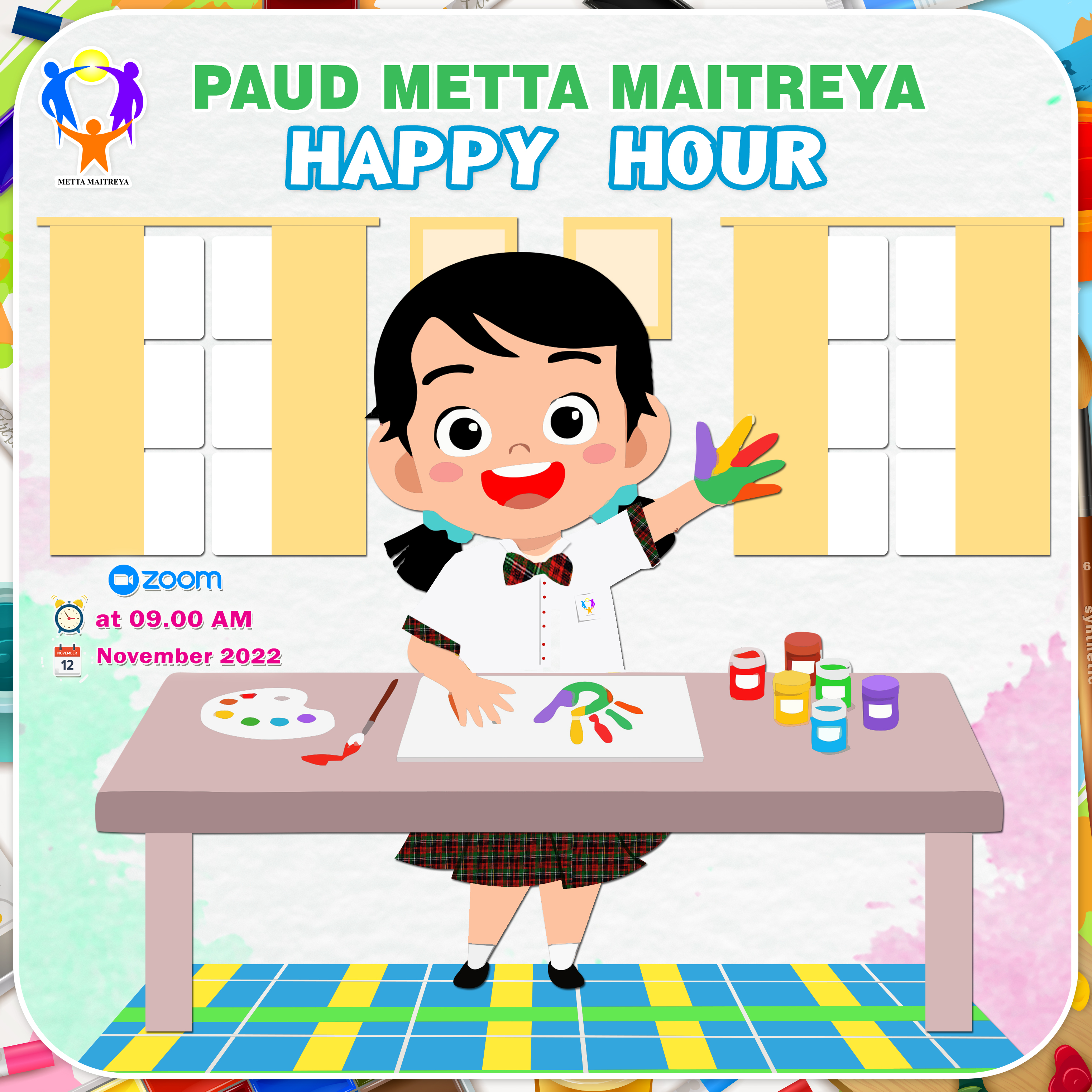 HAPPY HOUR | FINGER PAINTING