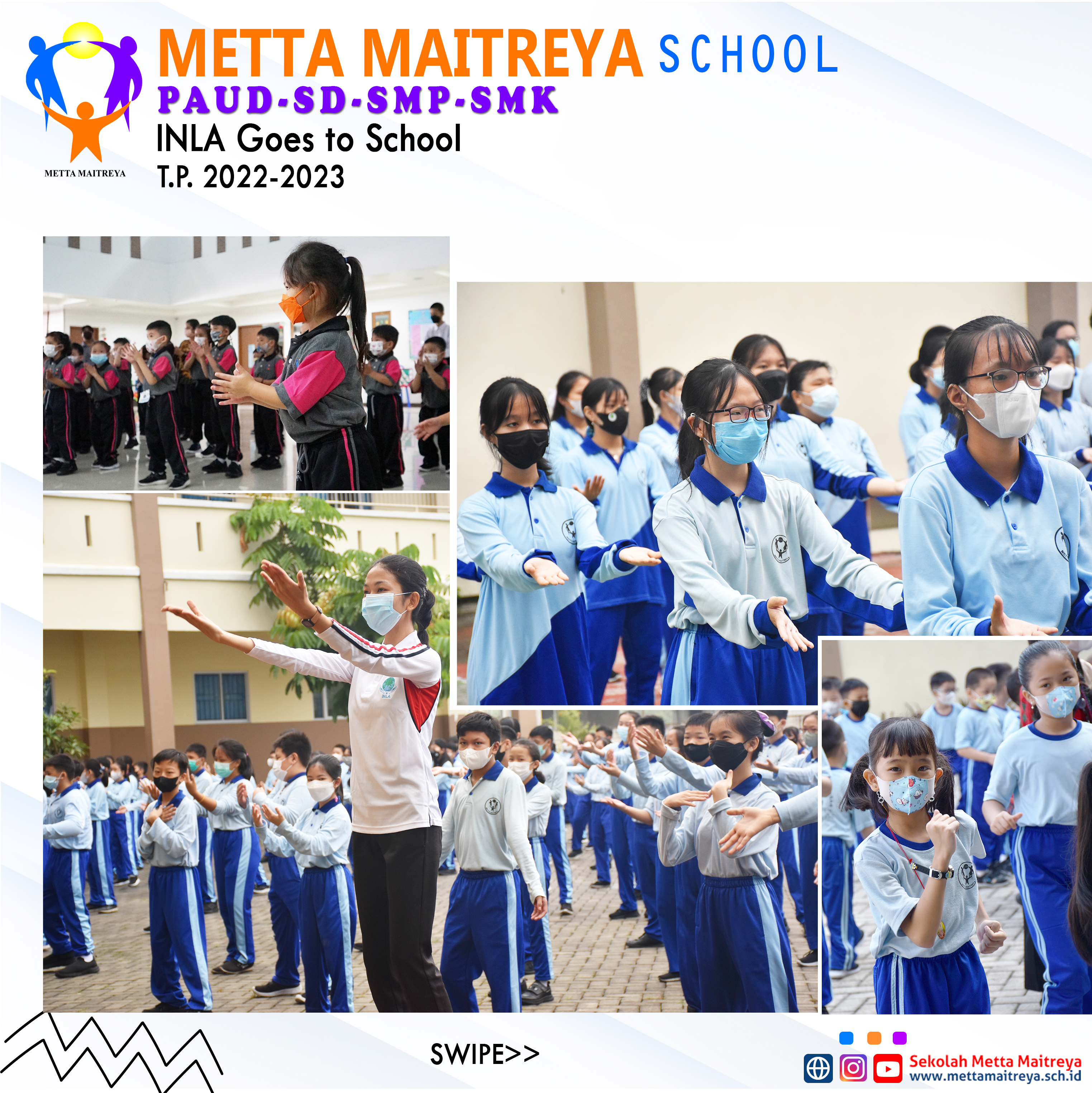 Kegiatan Inla Goes To School (IGTS) | SEKOLAH METTA MAITREYA